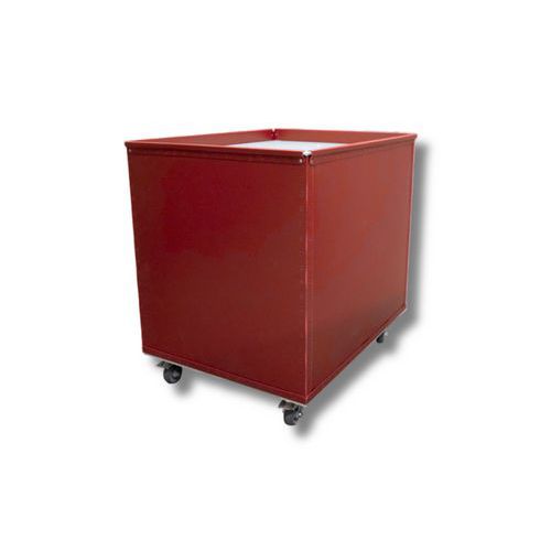 Carrello a livello costante poliprop 850x650mm-50kg-Bordeaux,