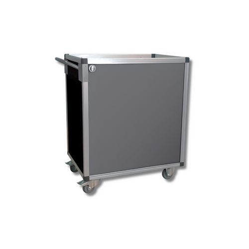 Carrello a livello costante Beeplast-850x650mm-50kg-Grigio,