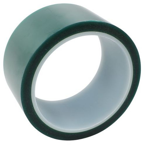 Nastro adesivo in poliestere verde resistente a 200 C°,