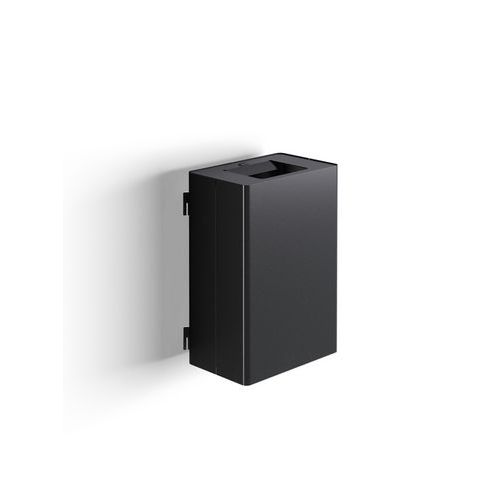 Cestino murale a singolo scomparto - 35 L nero,