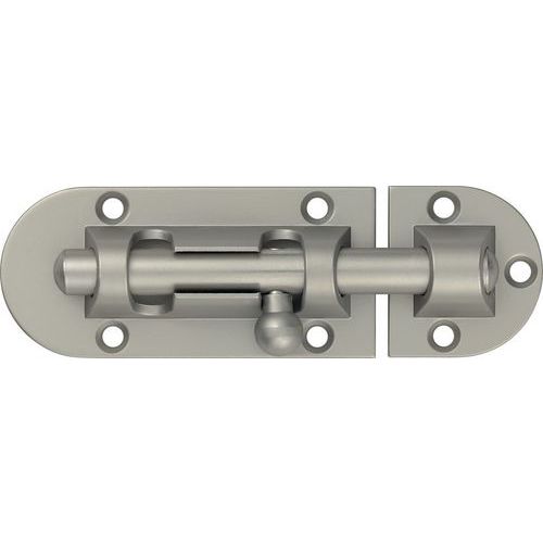 Chiavistello 60mm perno rotondo nichelato opaco-SRDR60,