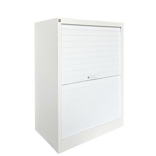 Armadio basso ricondizionato ante serranda fless bianco-JEC,