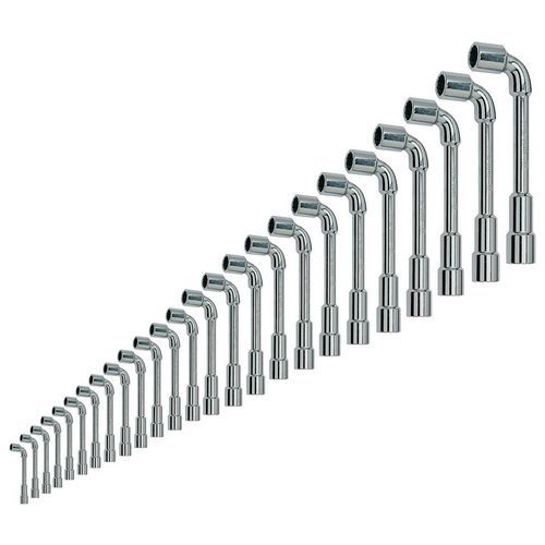 Serie di 25 chiavi a pipa doppie pesanti,