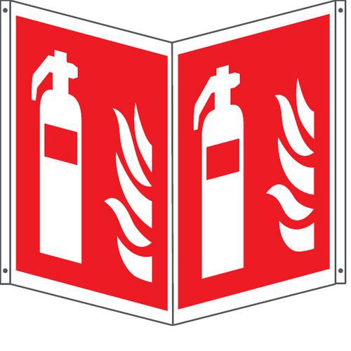 Bifacciale antincendio quadratoestintore 400x400,