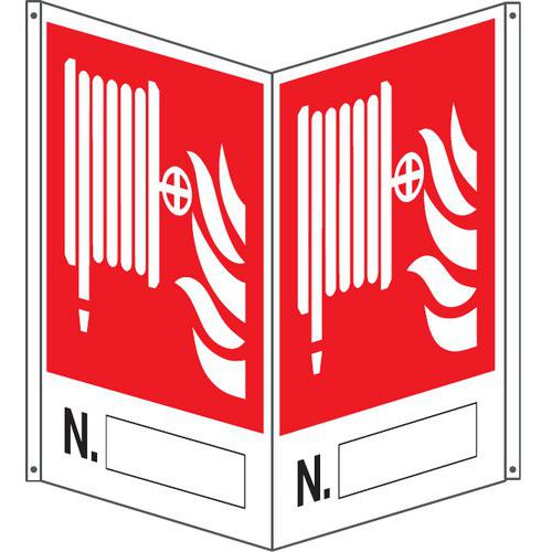 Bifacciale antincendio vert n°lancia compilabile 160x210,