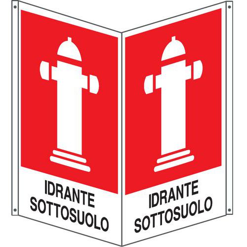 Bifacciale antincendio verticaleidrante sottosuolo 250x310,