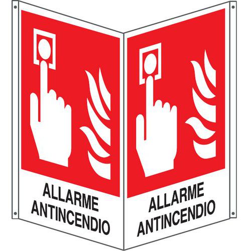 Bifacciale antincendio verticaleallarme antincendio 250x310,