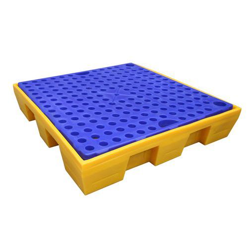 PALLET DI RITENZIONE 2 FUSTI,