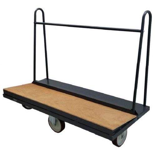 Carrello portapannelli 1500x680 mm - 400 kg - Ruote in gomma,