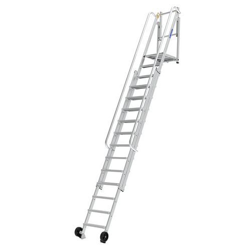 Scala con modulo di accesso 2,7-4,8 m,