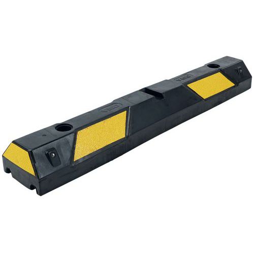 Delimitatore di parcheggio 915mm nero e giallo-Viso,
