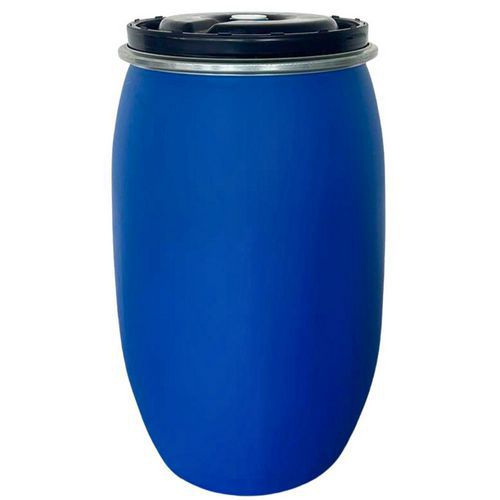 Fusto HDPE 120L omologato per liquidi - ad apertura totale,
