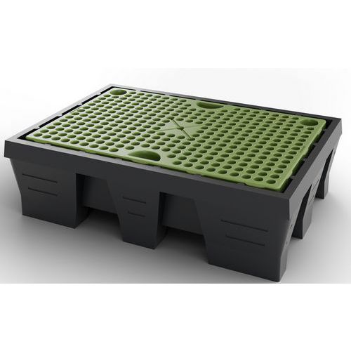 Vasca di raccolta 2 fusti da 240 L - Carbone Light,