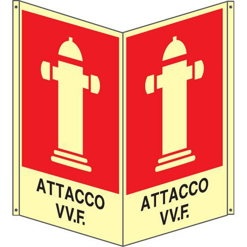 Bifacciale verticale Luminescenteattacco vv.f.400x500,