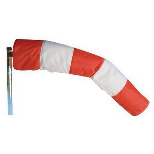 Manica a vento rinforzata inst. facile Velcro - 40x250cm,