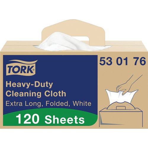 Panno detergente ultraresistente piegato Handy box-W7-Tork,