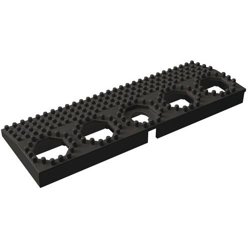 Bordo in PVC Plastex Lok (femmina), lunghezza: 50 cm, nero,,