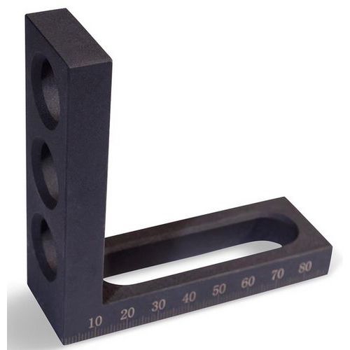 Fermo di bloccaggio a L 90x30x90,