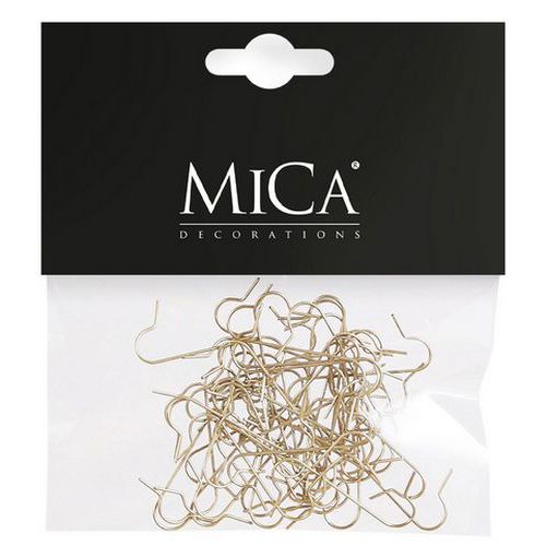 Decorazione albero di Natale oro - 10 x 11,5 cm,