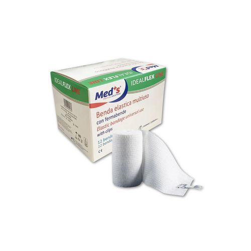 Benda elastica 7cm x 4M - con fermabenda,