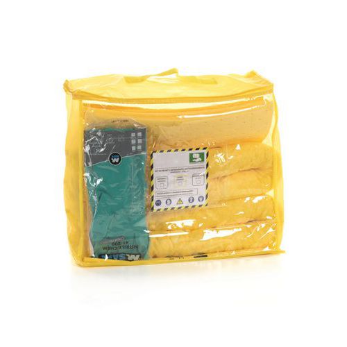 Kit assorbenti per chimici 30L,