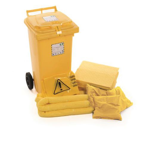 Kit assorbenti per chimici 240L,