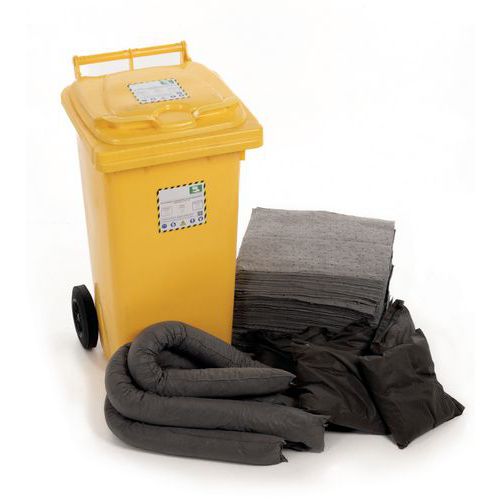 Kit assorbenti universale 360L,