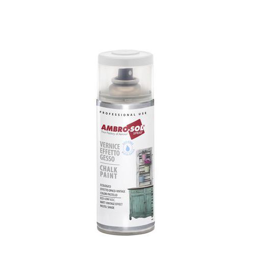 Vernice effetto gesso bianco puro - 400 mL,