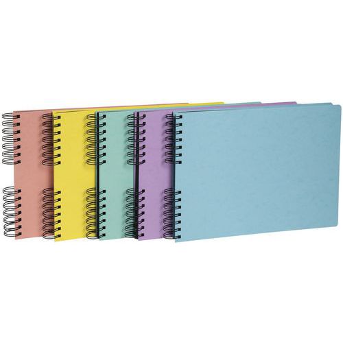 Album foto a spirale 50 pagine nero da 32 x 22 cm Milano aquarel,