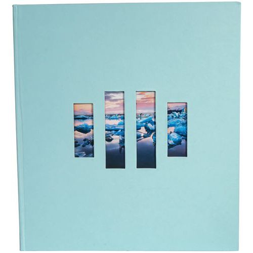 Album foto libro di 60 pagine nere Milano verde,