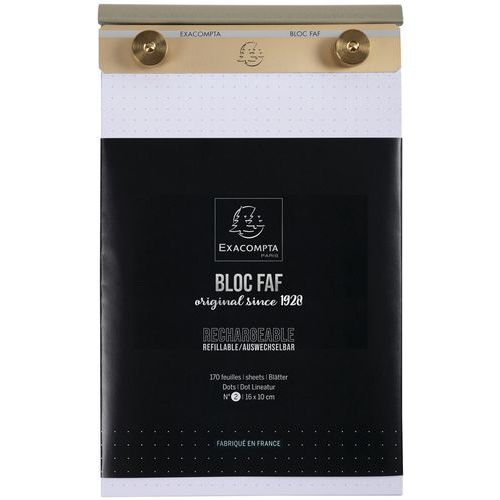 Bloc-notes a foglio singolo completo 16/10 n. 2,