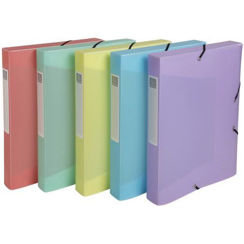 Scatola portadocumenti exabox retro da 40 mm,