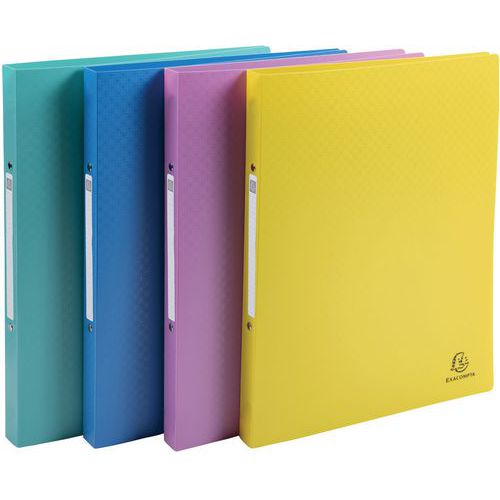 Raccoglitore 2 anelli in polipropilene A4 da 15 mm,