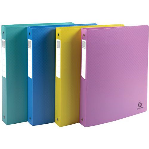 Raccoglitore in polipropilene 4 anelli A4 maxi,