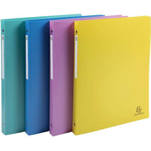 Raccoglitore in polipropilene da 15 mm 4 anelli A4,