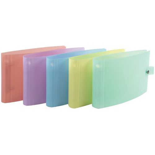 Raccoglitore per schede bristol con 2 anelli da 30 mm,