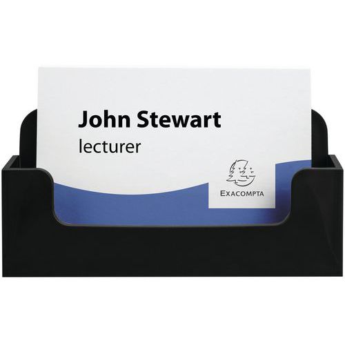 Dispenser di biglietti da visita uno scomp,