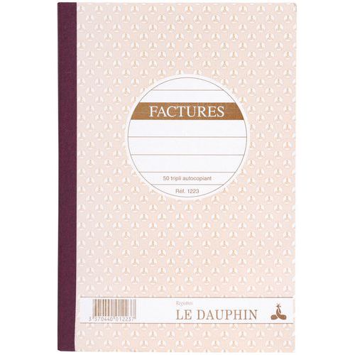 Blocchetto fatture 50T A 210 x 148 mm,