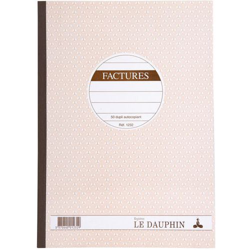 Blocchetto fatture 50D A 297 x 210 mm,