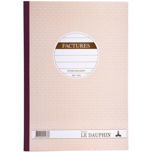 Blocchetto fatture 50T A 297 x 210 mm,