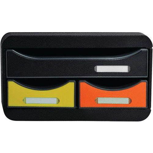 Modulo di archiviazione con 3 cassetti Iderama/arlecchino,