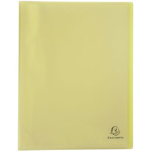 Portalistini semirigido giallo A4 da 80 facciate,