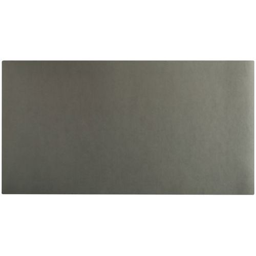 Tappetino in morbida ecopelle 35 x 60 cm nude/grigio,