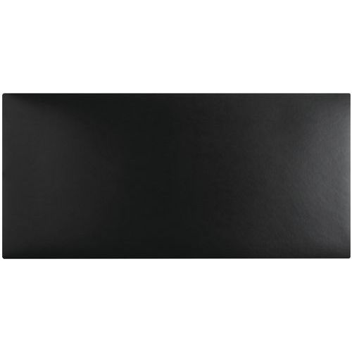 Tappetino in morbida ecopelle 40 x 80 cm nero/rosso,