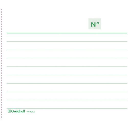 Blocchetto a righe 105 x 135 mm 100D A,