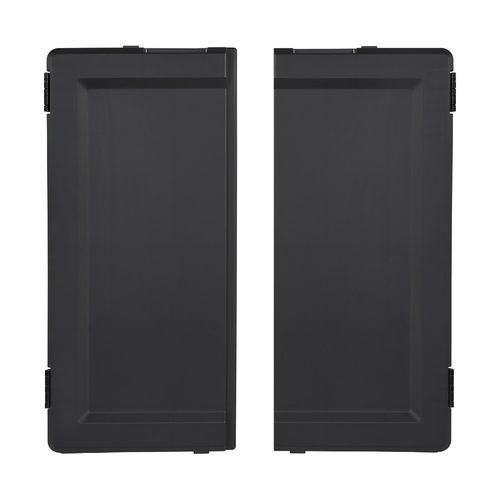 Sportello con chiusura per carrello a ripiani-Rubbermaid,