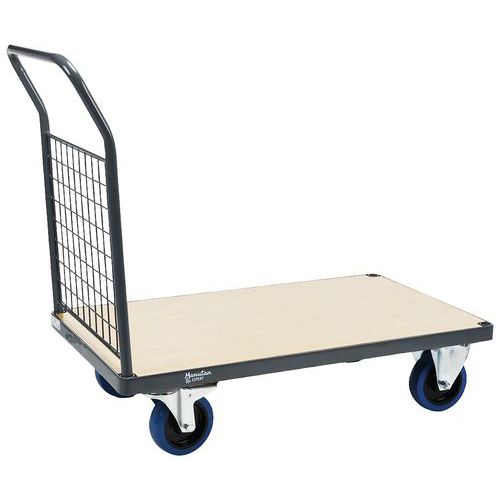 Carrello con sponde a griglia 1083x613 mm - 400 kg,
