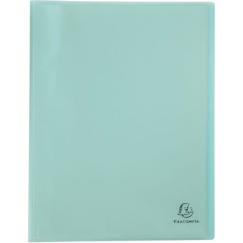 Portalistini semirigido verde pastello A4 da 80 facciate,