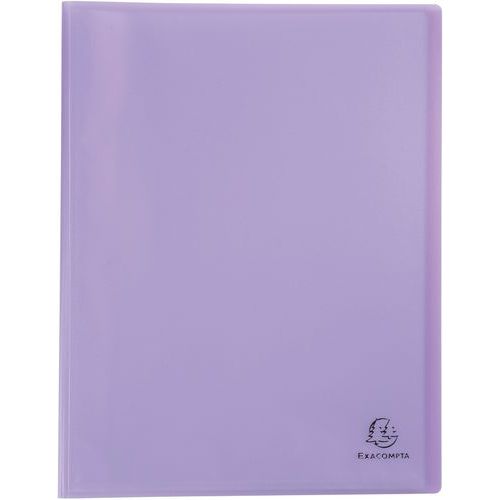 Portalistini semirigido malva pastello A4 da 80 facciate,