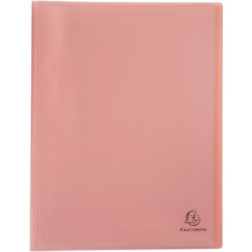 Portalistini semirigido, corallo A4 da 80 facciate,